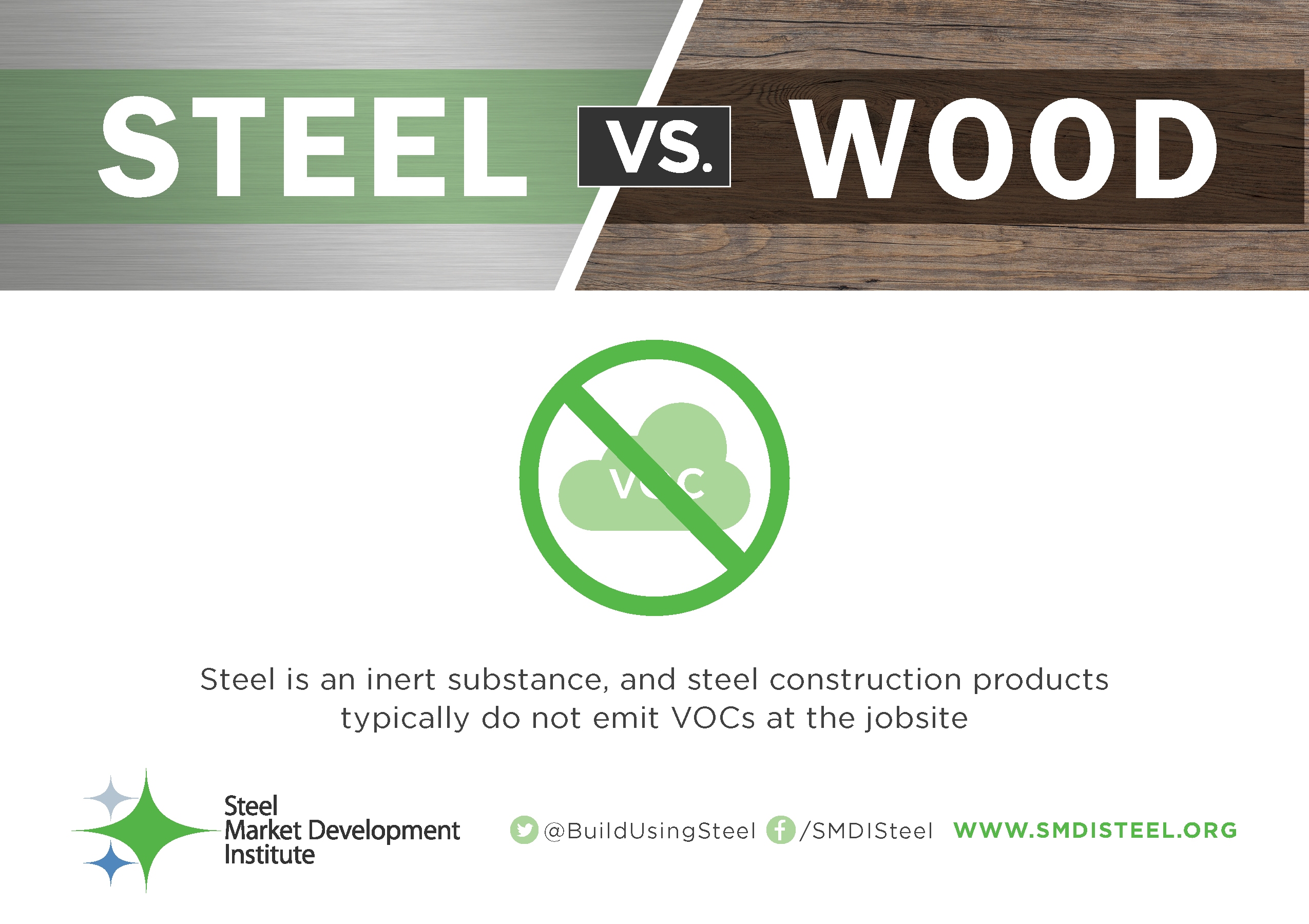 Steel Vs Wood Infographic Steel 3